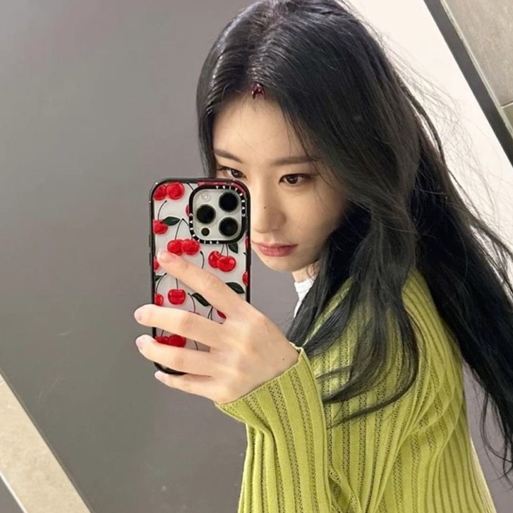สําหรับiphone 16 14 15 Pro Max Little CherryรูปแบบกรณีiPhone 12 13 Pro Max 7/8Plus/X/XR/Xs Max Soft TPUสําหรับiPhone 11 เคสกันกระแทกiPhone 14 15 Plus Clear Case