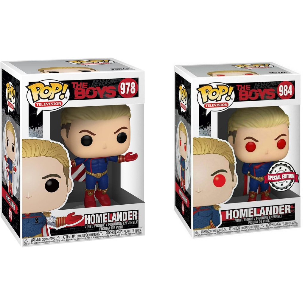 Funko Pop The Boys - Homelander Levitationing 978 / 984 ของเล่นฟิกเกอร์ไวนิล
