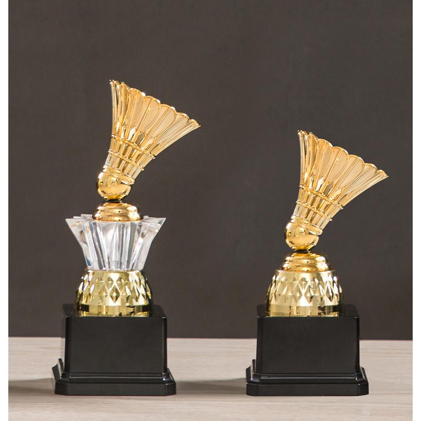 ถ้วยรางวัล ถ้วยรางวัล ถ้วยรางวัลแบดมินตันที่กําหนดเอง