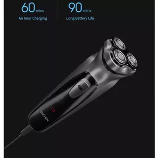 ENCHEN Black Stone 3D Shaver เครื่องหนวดไฟฟ้า มีหัวกันจอน โกนเกลี้ยงเกลา ที่โกนหนวด เครื่องโกนหนวดพร้อมหัวกันจอน สินค้ารับประกัน 1 ปี