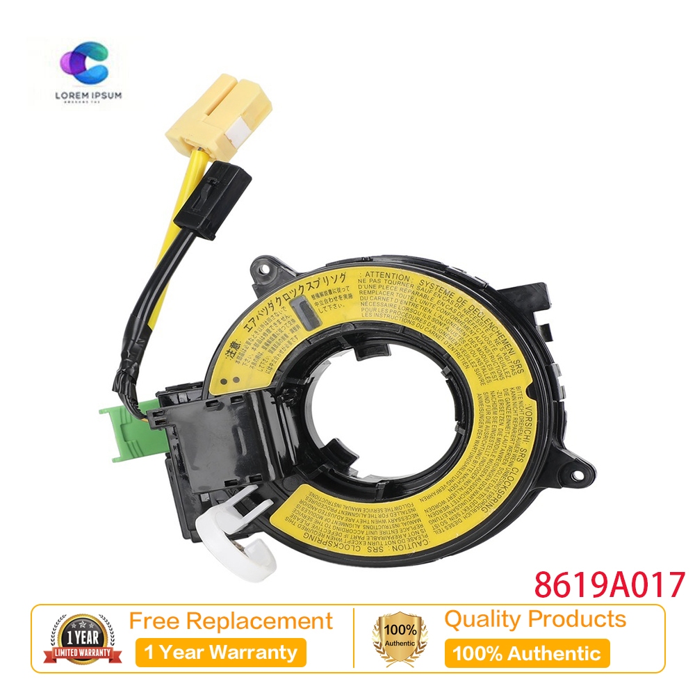 8619A017 สายเกลียว / สปริงนาฬิกา Mitsubishi Montero / Strada / Eclipse / Lancer / L200 8619A017