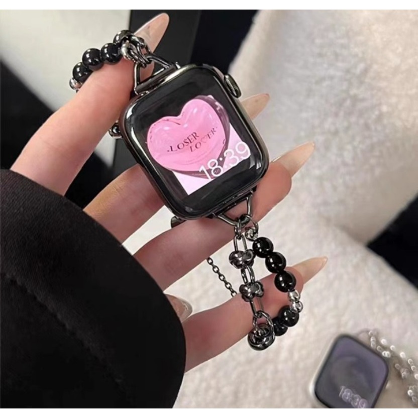 Kinds of Black Metal Strap For Redmi watch 6 สาย Redmi watch 5 Active สาย Redmi Watch 4 Strap Mi band 8 pro สาย Redmi watch 5 Active Strap Redmi watch 3 Active สาย Designed Redmi watch 5 Lite สาย Redmi watch 3 Strap Redmi watch 4 สาย Redmi watch 6 Strap - รูปที่ 5