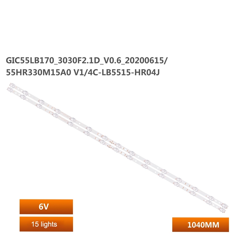 2 ชิ้น/เซ็ต Backlight ชุด 55 นิ้วสําหรับ TCL 55p726 สมาร์ททีวี Backlight strip plug and play