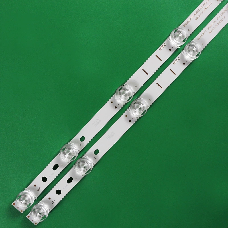 ชุดแบ็คไลท์ 2 ชิ้น 55 นิ้วสําหรับ TCL 55p727 ปลั๊กแอนด์เพลย์สมาร์ททีวี