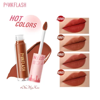 Pinkflash Ohmykiss ลิปสติก เนื้อลิขวิดแมตต์ ให้ความชุ่มชื้น ติดทนยาวนาน