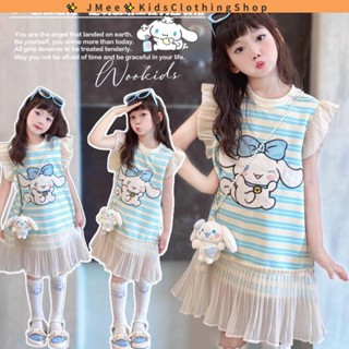 [คลังสินค้าพร้อม] 3-14 ปีหญิงชราชุดเด็กฤดูร้อนการ์ตูน คุโรมิ…