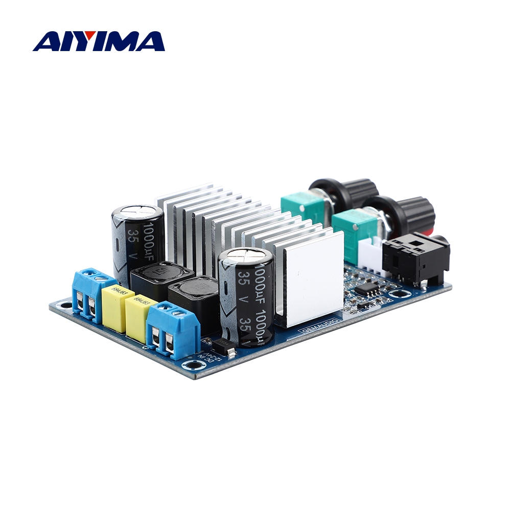 Aiyima TPA3116 Power Amplifier Board 100W Mono Sound Amplifiers ซับวูฟเฟอร์ Full Range Amplify Home Audio Amp สําหรับ Passive ลําโพง