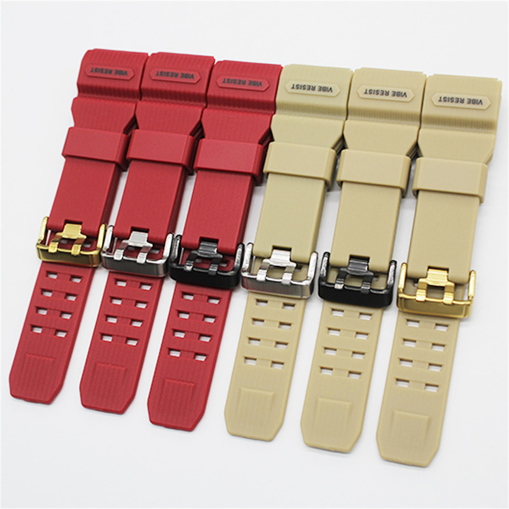 TPU สายรัดข้อมือสําหรับ GWG 1000GB Sport Watchband สร้อยข้อมือสําหรับ gwg1000-gb GWG-1000GB แหวนยางส