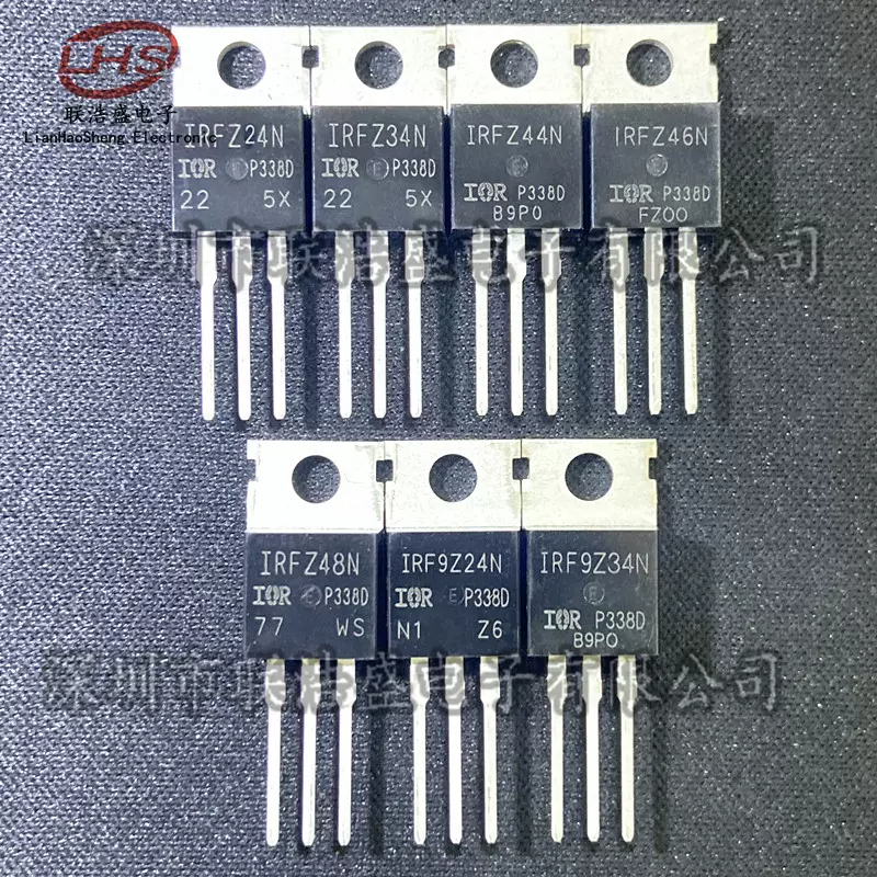 ทรานซิสเตอร์  Field Effect mos Tube TO-220 IRFZ24N IRFZ34N IRFZ44N IRFZ46N IRFZ48N IRF9Z24N IRF9Z34N