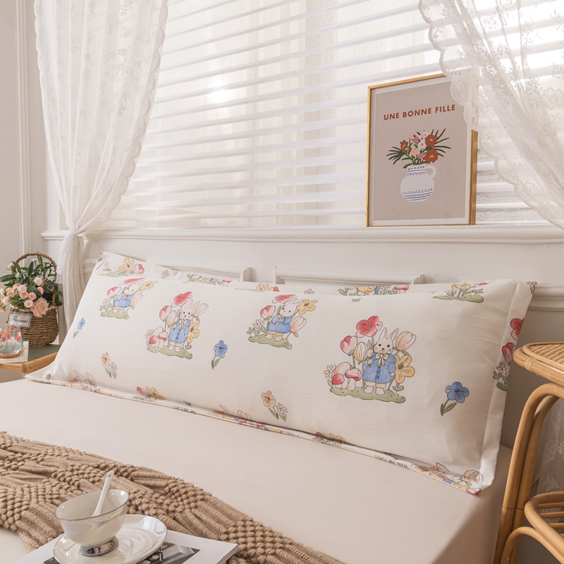 25 สี กอดร่างกายปลอกหมอนซักผ้าฝ้ายปลอกหมอนยาวปลอกหมอน 48x150 ซม. - รูปที่ 3