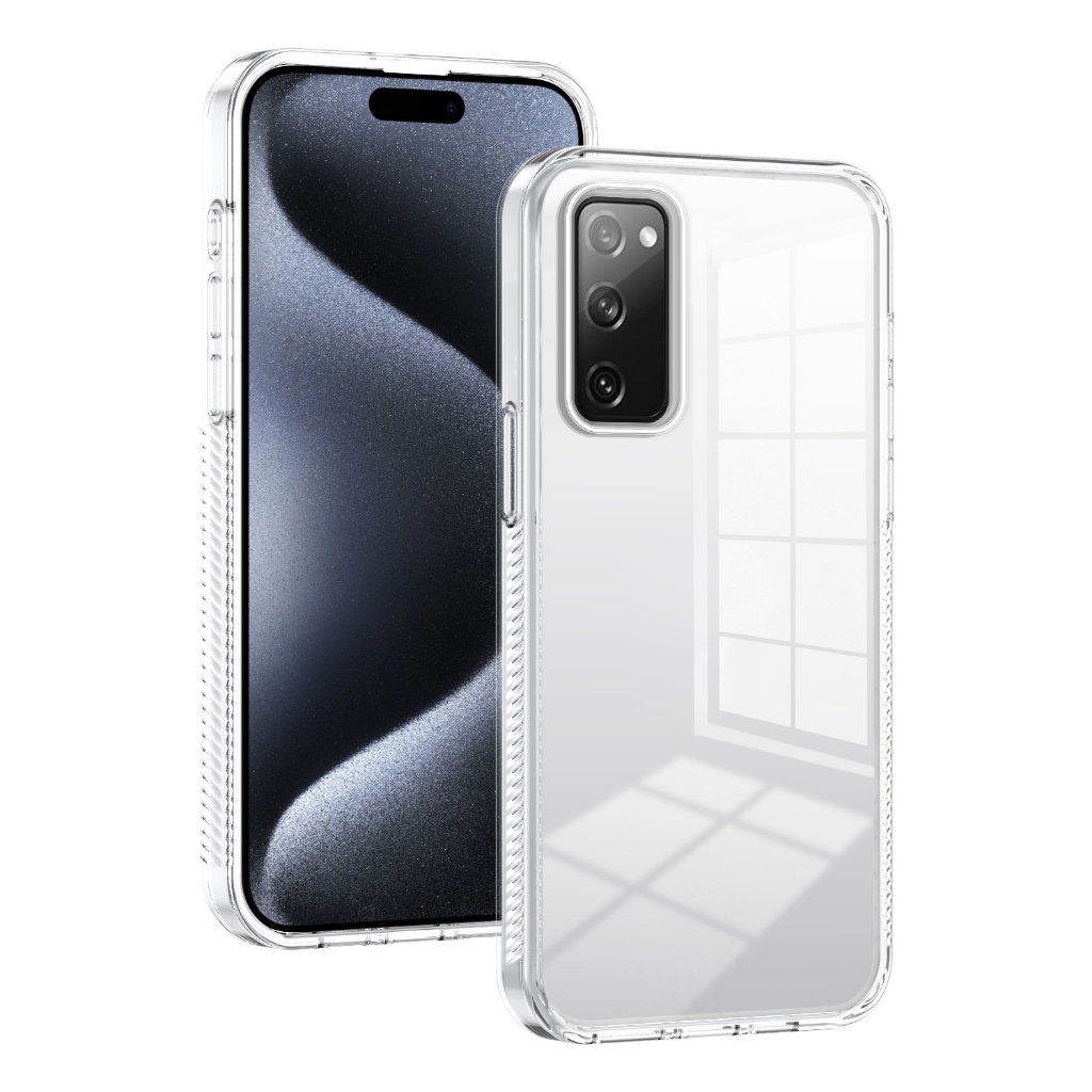 สําหรับ Samsung Galaxy S20 FE /Samsung S20 FE 5G ,โปร่งใสสูง,ลายนิ้วมือไม่ติด,คุณภาพสูง,เคสป้องกันโทรศัพท์