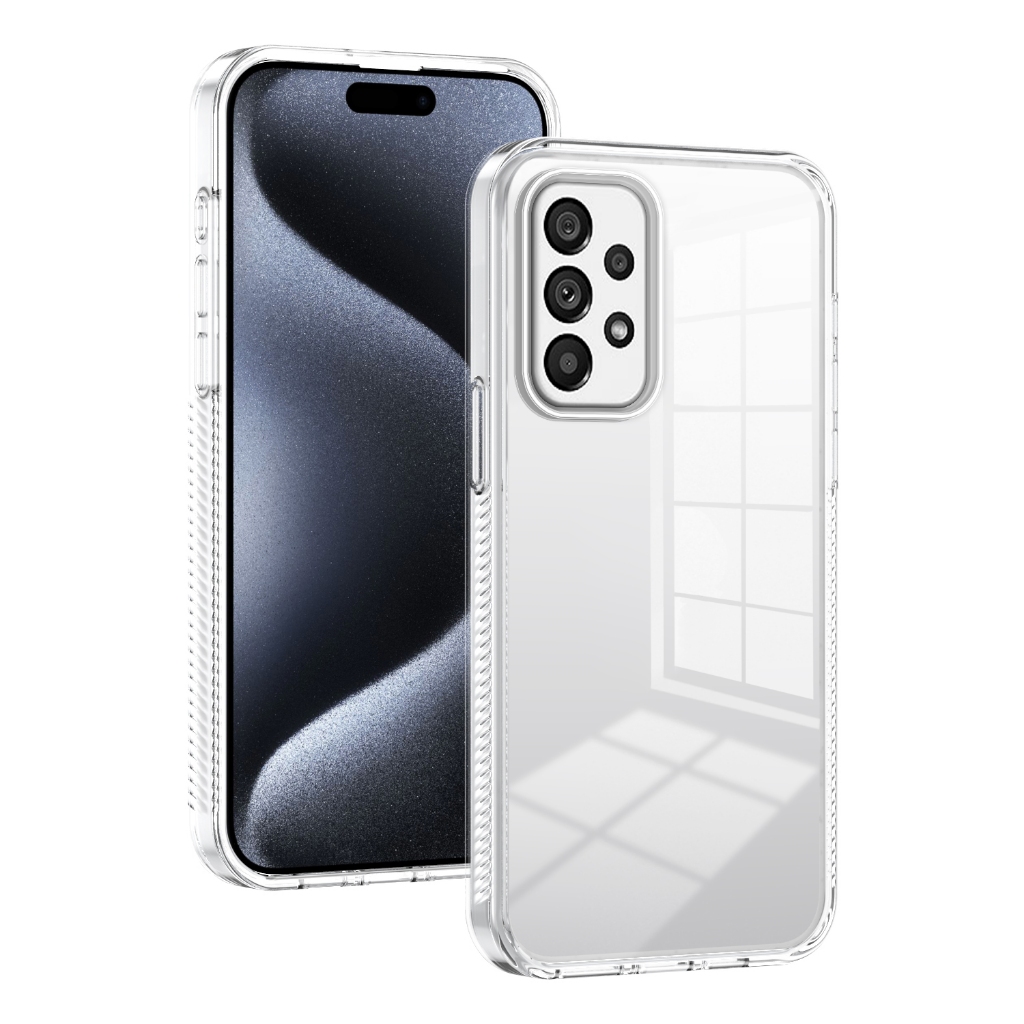 สําหรับ Samsung Galaxy A73 5G ,โปร่งใสสูง,ลายนิ้วมือไม่ติด,คุณภาพสูง,เคสป้องกันโทรศัพท์
