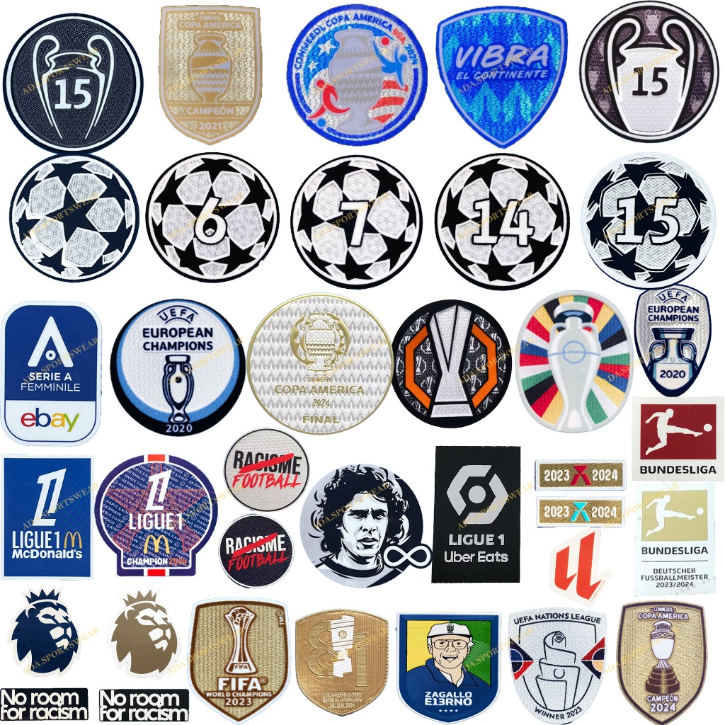 NEW UEL_patch_2024_flocking_patch_for_EURO_Bundesliga_and_Americas_Cup!