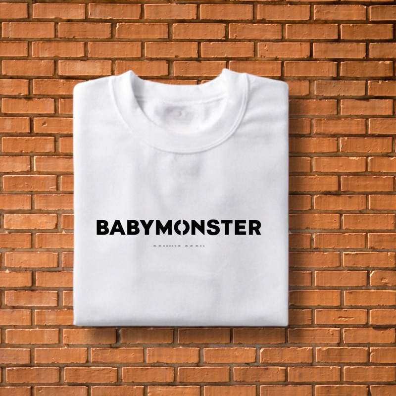 Kpop Babymonster ผ้าฝ้ายเสื้อยืดผู้หญิงผู้ชาย Basic Tee Baby monster ฤดูร้อนแขนสั้นแฟนเสื้อยืด S-5XL