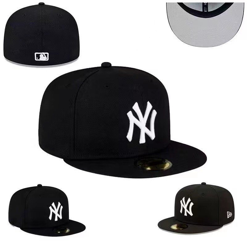 Ny LA คุณภาพสูง ins 3D เย็บปักถักร้อย Unisex แฟชั่นเบสบอลหมวก Snapback หมวก Vintage หมวก