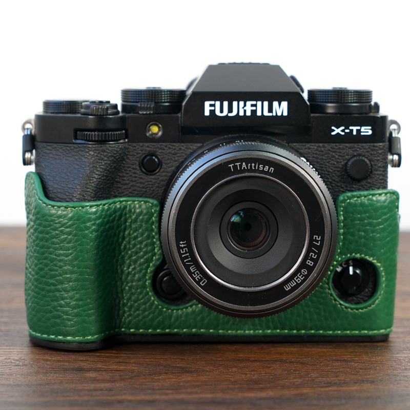 เคสกระเป๋าใส่กล้อง หนัง PU สําหรับ Fujifilm XT5 Fuji X-T5 Geunine