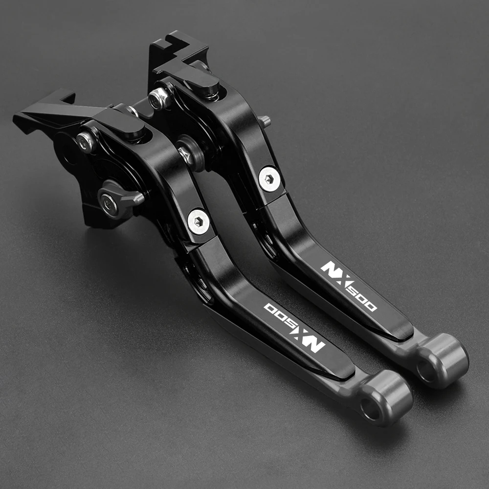 สําหรับ HONDA NX400 NX500 2023 2024 อุปกรณ ์ เสริม NX 400 500 รถจักรยานยนต ์ ปรับขยายมอเตอร ์ เบรคคลัทช ์ คันโยก