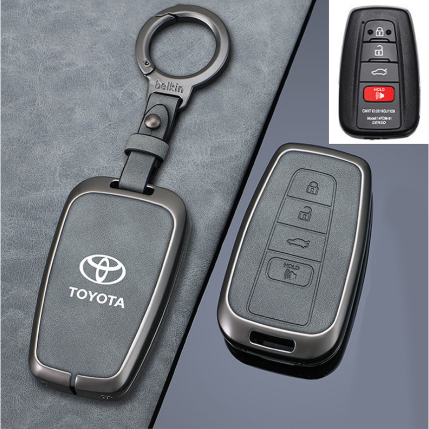ซองหนังรีโมทรถยนต์ Toyota Corolla Cross  / New Altis  / Camry 2020-2024 เคสรีโมท เคสกุญแจ ซองหนังกุญแจรถ