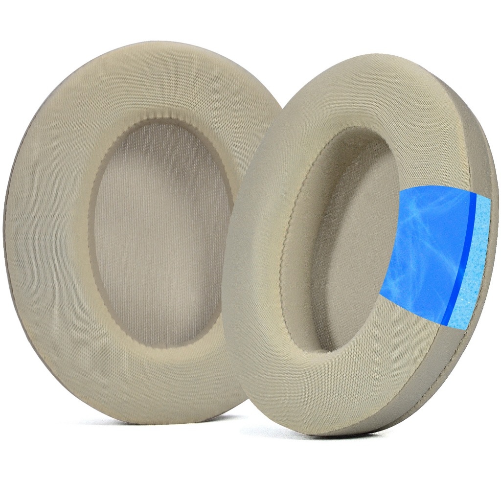 Gold WH-1000XM3 Cooling Gel แผ่นรองหูฟังเปลี่ยนเบาะสําหรับ Sony WH-1000XM3 (WH1000XM3) หูฟัง