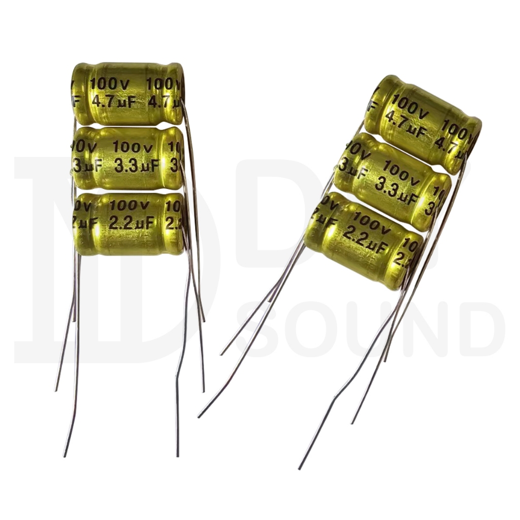 DIYsound Cเสียงแหลม ซีแหลมจาน Cแหลม คาปาเสียงแหลม MKP 2.2uf 3.3uf 4.7uf 100V 250V C ต่อดอกเสียงแหลม เสียงแหลมใส ใส่ได้กับลำโพงเสียงแหลมทุกรุ่น ทนทาน ขาดยาก จำนวน1ตัว