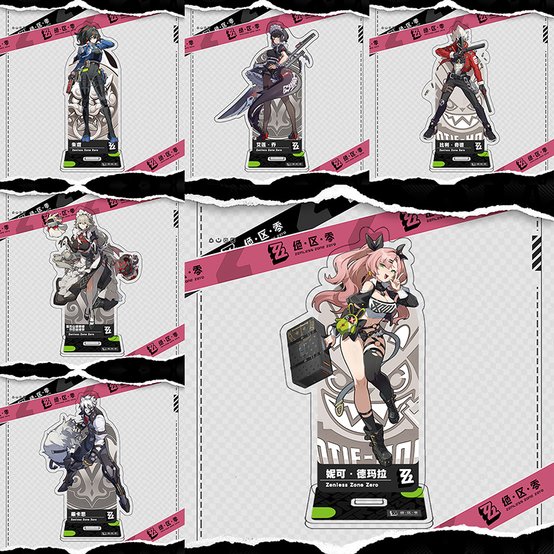เกม Zenless Zone Zero stand Jane Hoshimi zzz การ์ดยืนอะคริลิค