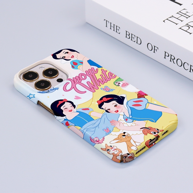 Disney PrincessสําหรับIPhone 15 14 13 12 11 Pro Max X XR Xs Max 8 7 6s Plus SE 2020 Brightก๋วยเตี๋ยวสี่ขนมปังกล้องกันกระแทกฝาหลังเคสโทรศัพท์IPiq