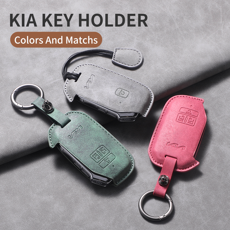 เคสกุญแจรีโมตรถยนต์ อุปกรณ์เสริม สําหรับ KIA Carnival 2021 2022 2023 ของแต่งรถยนต์ พวงกุญแจ