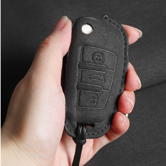 ใหม่ เคสกุญแจรีโมตรถยนต์  แบบฝาพับ อุปกรณ์เสริม สําหรับ Audi A1 A3 A6 A6L Q2 Q3 Q7 TTS R8 S6 RS3 ราคา ถูกที่สุด ดีลบีเคเค แกลเลอรีภาพที่ 7