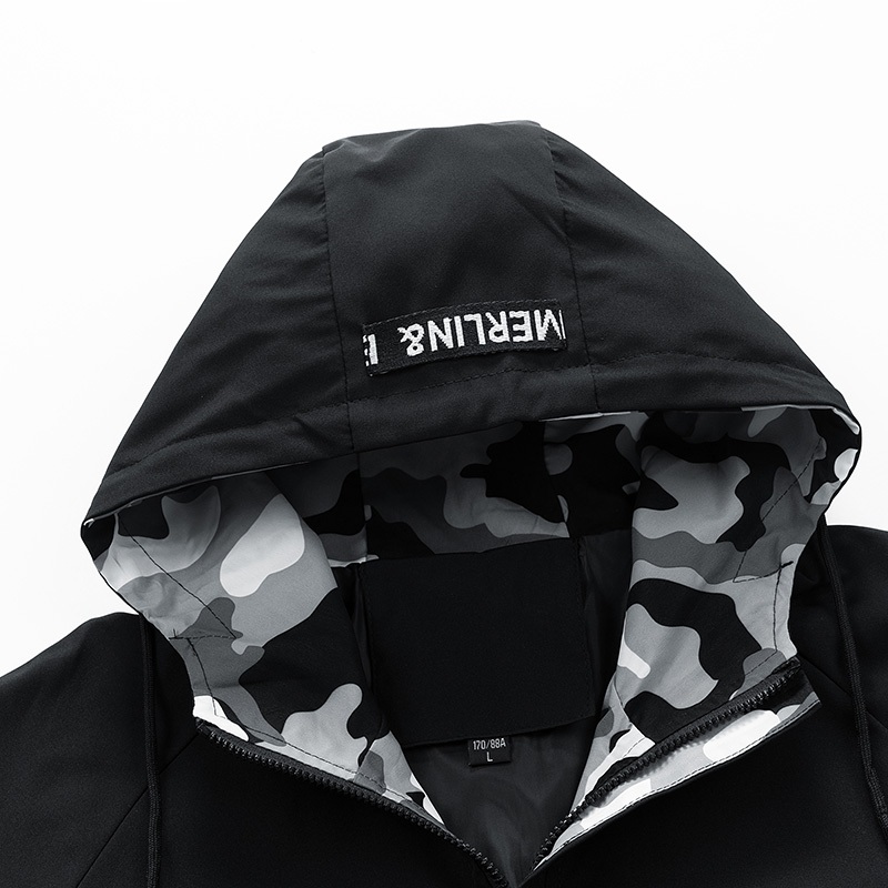 L-8xl Plus ขนาดเสื้อแจ็คเก็ตผู้ชาย Street Wear ฤดูใบไม้ผลิฤดูใบไม้ร่วง All-Match กันน้ํา Breathable Casual Work Jacket - รูปที่ 4