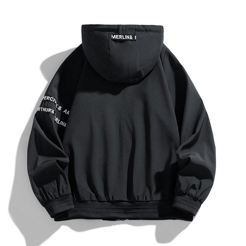 L-8xl Plus ขนาดเสื้อแจ็คเก็ตผู้ชาย Street Wear ฤดูใบไม้ผลิฤดูใบไม้ร่วง All-Match กันน้ํา Breathable Casual Work Jacket - รูปที่ 7