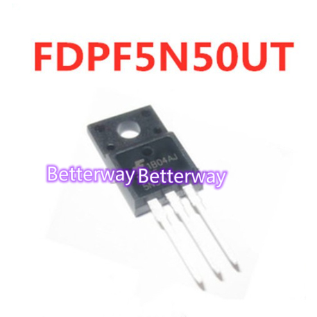 5 ชิ้น FDPF5N50UT TO-220F FDPF5N50 TO-220 5N50 5N50UT 5A 500V รับประกันคุณภาพใหม่