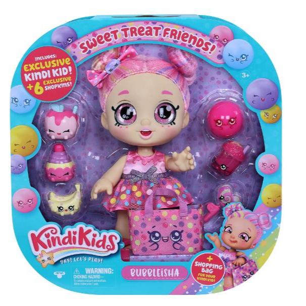 Kindi Kids - ตุ๊กตาเด็กวัยหัดเดิน Bubbleisha - ตุ๊กตา Kindi Kids ขนาด 10 นิ้ว