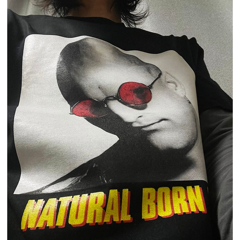 เสื้อยืด NATural BORN KILLERS เสื้อยืดแขนสั้นคอกลมสําหรับผู้ชายและผู้หญิงผ้าฝ้ายแท้