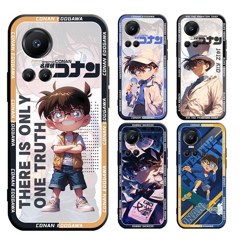 เคสสําหรับ OPPO Reno 12 12F 11F 11 10 8T PRO PLUS 4G 5G นักสืบ Conan Matte Case Soft Cover