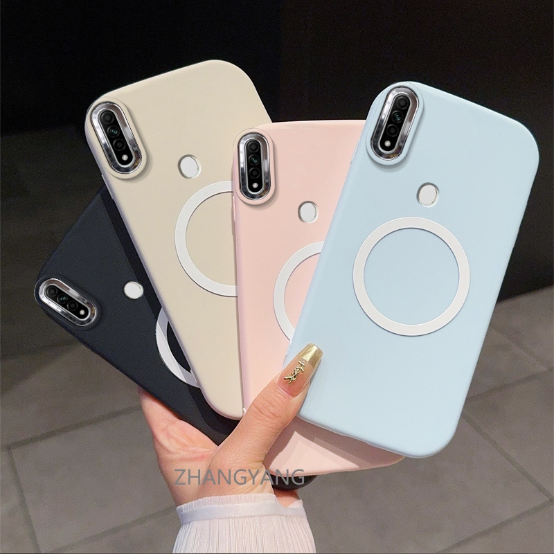 เคสสําหรับ OPPO A31 2020 เคสโทรศัพท์ซิลิโคน TPU พร้อมโทรศัพท์ฟังก์ชั่นแม่เหล็กเคสนิ่มพร้อมสีการ์ตูนกันกระแทกและคราบ