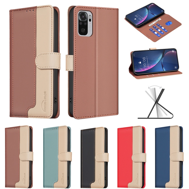 หรูหราสําหรับ Xiaomi 11i Poco X3 NFC F3 M5S M3 Redmi 9C 10A หมายเหตุ 9 9s 10 Pro Max 10s 10x พร้อม RFID Blocking กระเป๋าสตางค์หนังพลิกกรณีผู้ถือบัตรฝาครอบ