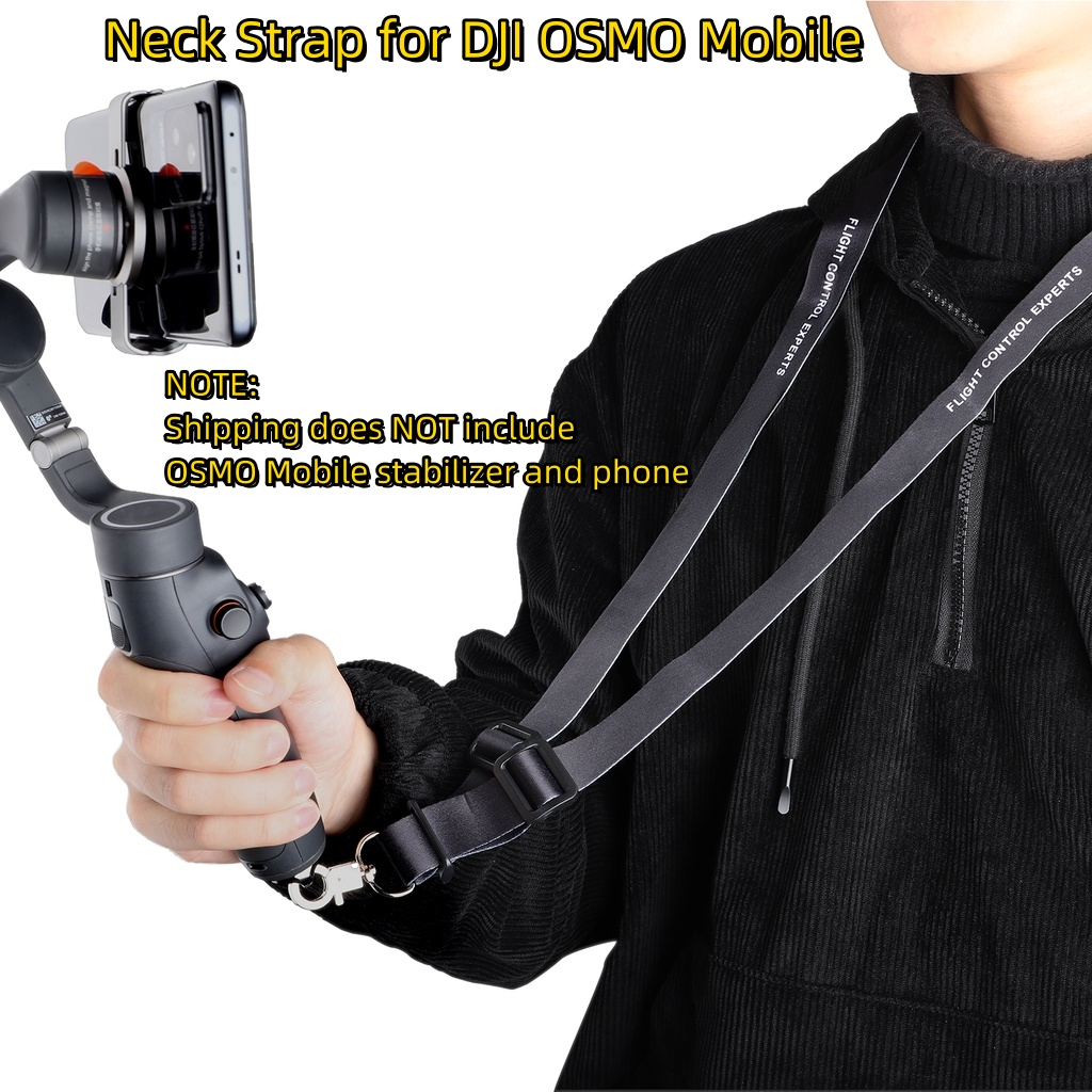 สายคล้องคอสําหรับ DJI OSMO Mobile 7/6/OM 5/POCKET 3 2/Insta360 X3/FIMI PALM 2/OM4 SE/OSMO Mobile 3 อ
