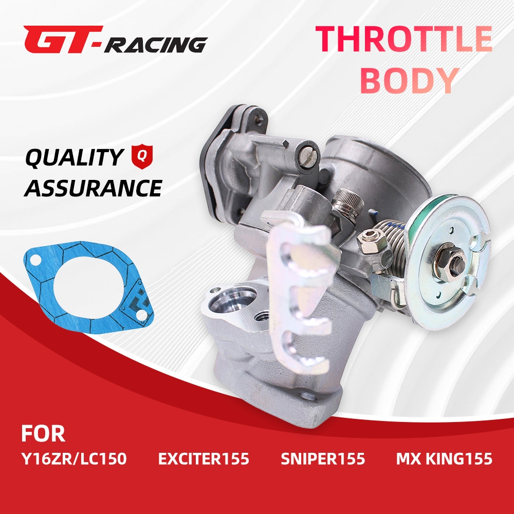 เรือนลิ้นเร่ง Gt RACING คันเร่งรถจักรยานยนต์ ขนาดใหญ่ 34 36 38 มม. สําหรับ R15 V3 Y16ZR SNIPER155 EXCITER155