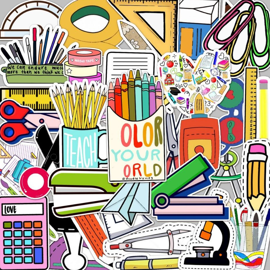 50 ชิ้นตลกหมี ทําเอง สติกเกอร์สร้างสรรค์สําหรับแล็ปท็อป/โทรศัพท์/หมวกกันน็อค/รถ/มอเตอร์/สติกเกอร์กีตาร์รูปลอกบ้าน
