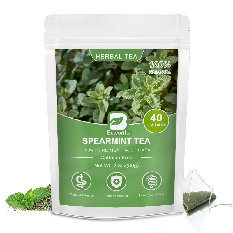 Beworths Spearmint Tea ใบสเปียร์มินต์บริสุทธิ์ 100% 2000 มก.