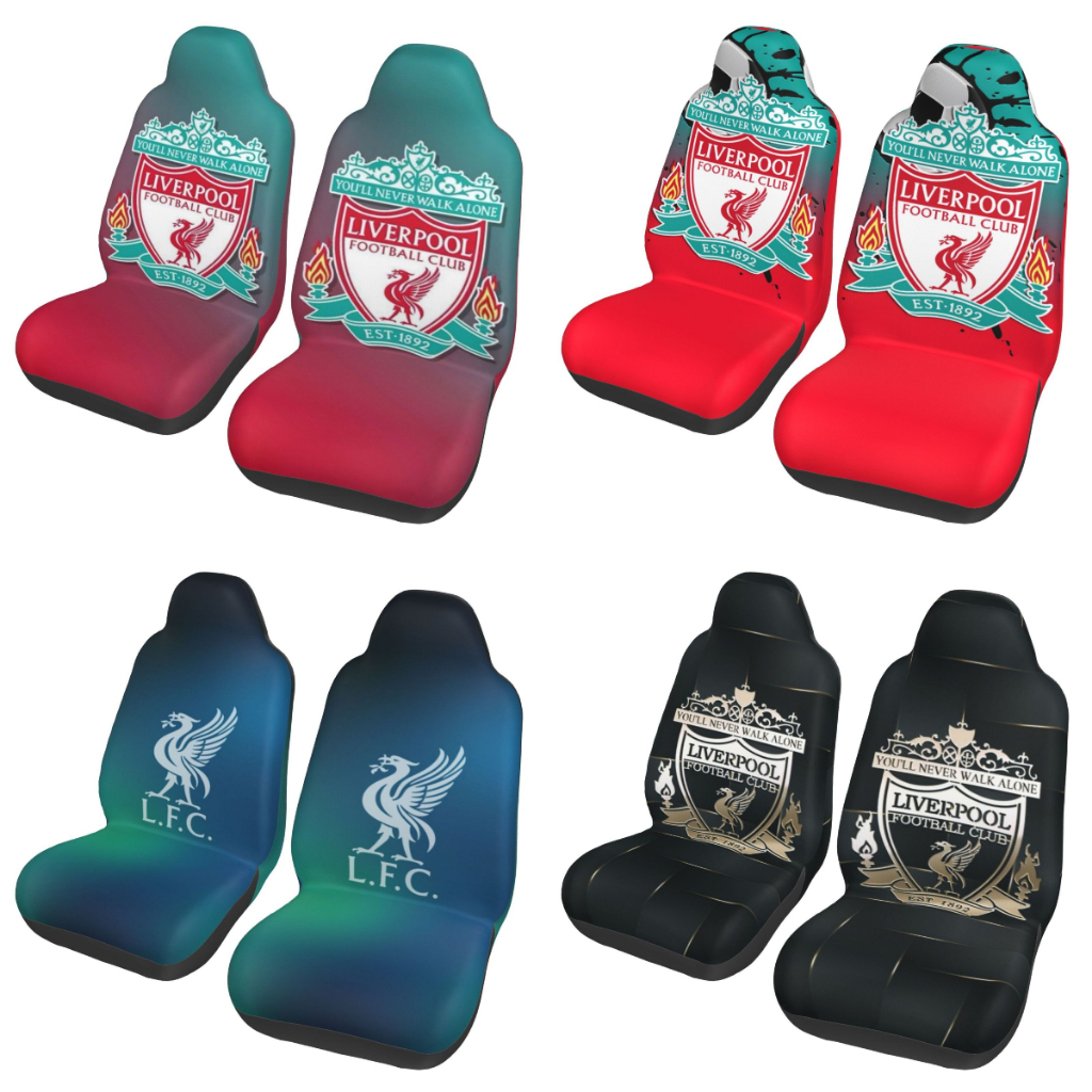 ผ้าคลุมเบาะรถยนต์ Liverpool Universal Auto Front Seats Protector เหมาะสําหรับรถ,ซีดานSUV,รถบรรทุก (2 ชิ้น)
