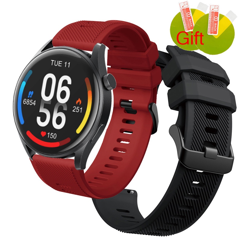 สาย SoundPEATS Watch 4 สายนาฬิกาข้อมือซิลิโคน สําหรับ SoundPEATS Watch 4 Smart Watch สายซิลิโคน สําหรับผู้ชาย และผู้หญิง