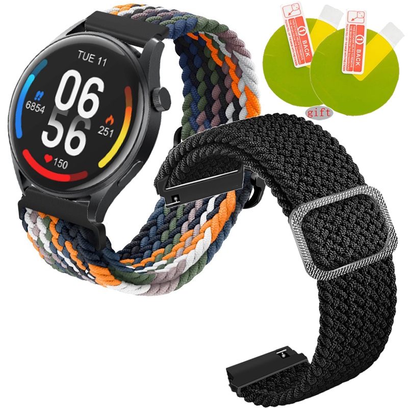 สาย SoundPEATS Watch 4 สายนาฬิกาข้อมือไนล่อนถัก ยืดหยุ่น ปรับได้ อุปกรณ์เสริม สําหรับ SoundPEATS Watch4 Smart Watch สาย