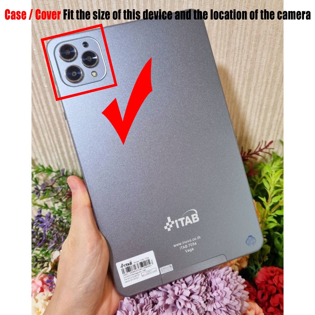 สําหรับ Inovo I-Tab 705 Air 10.5 นิ้วแฟชั่นน่ารักการ์ตูนแท็บเล็ต Inovo I-Tab 705 Air 10.5 คุณภาพสูง TPU หนัง Drop ทนขาตั้งฝาครอบ ราคา ถูกที่สุด ดีลบีเคเค แกลเลอรีภาพที่ 2