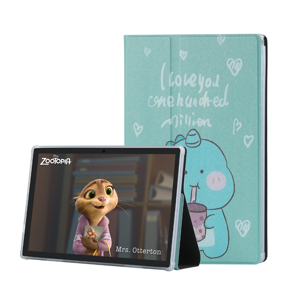 สําหรับ Inovo I-Tab 705 Air 10.5 นิ้วแฟชั่นน่ารักการ์ตูนแท็บเล็ต Inovo I-Tab 705 Air 10.5 คุณภาพสูง TPU หนัง Drop ทนขาตั้งฝาครอบ ราคา ถูกที่สุด ดีลบีเคเค แกลเลอรีภาพที่ 8