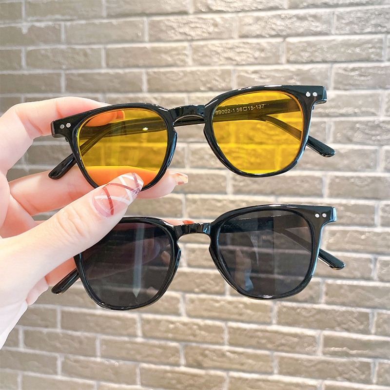 เด็กทารกแว่นตากันแดดเด็กสีดําแว่นตากันแดด Anti-UV Baby Sun-shading แว่นตาเด็กผู้หญิงแว่นตากันแดด