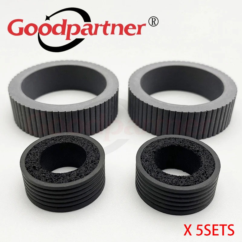5X PA03670-0001 PA03670-0002 เลือกยางลูกกลิ้งเบรคสําหรับ Fujitsu fi-7140 fi-7240 fi-7160 fi-7260 fi-