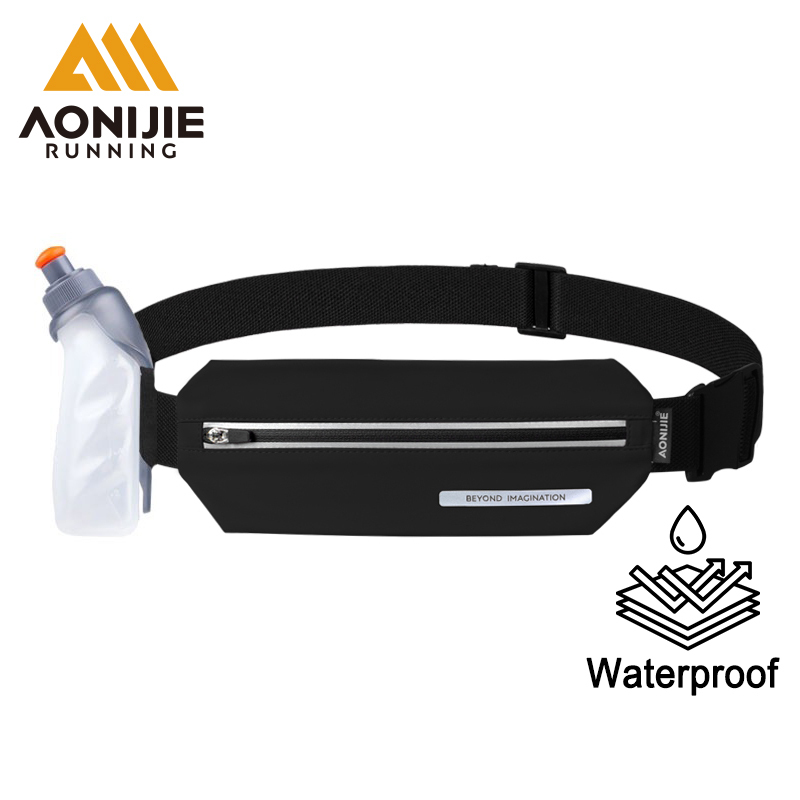 Aonijie W8129 กระเป๋าคาดเอว ใส่โทรศัพท์มือถือ กันน้ํา สําหรับวิ่งจ๊อกกิ้ง มาราธอน