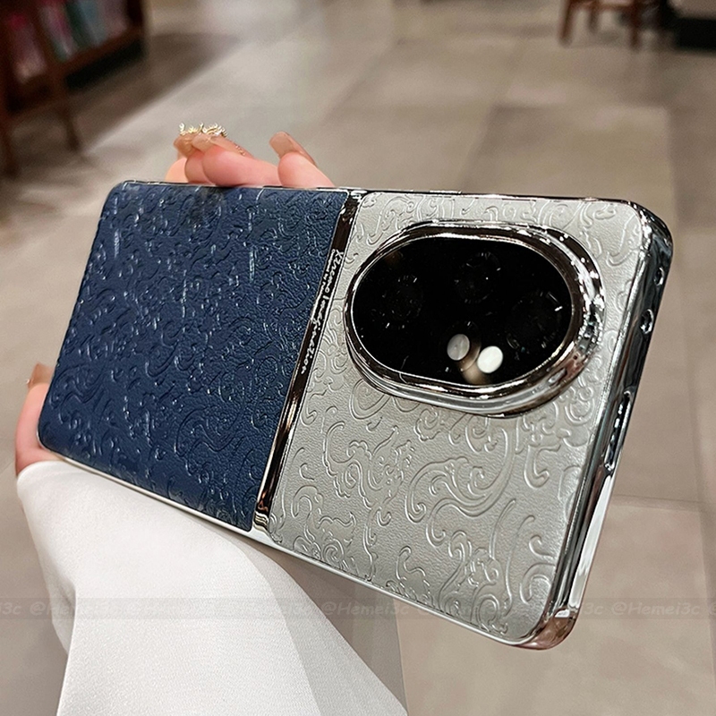 สําหรับ Honor 200 Pro ปลอกชุบ Propitous Clouds หนัง Hard เคสโทรศัพท์