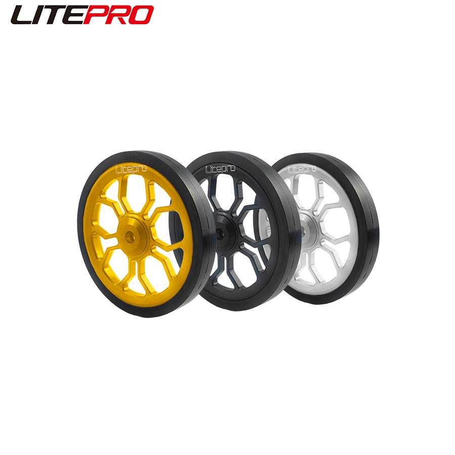 Litepro Spider ล้อง่าย 80 มม.3D รุ่นกว้าง Push Wheel อลูมิเนียมแบริ่ง Push Wheel